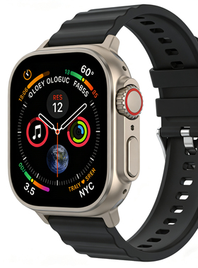 oloey智能手表方形大屏多功能运动健康监测蓝牙通话NFC