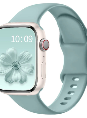 oloey硅胶表带绿色运动腕带智能手表