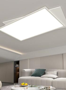 吸超顶灯客厅灯约现代设计师个性几立体何X2679发光面薄护眼大简