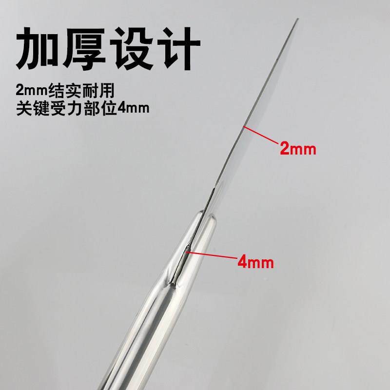 不锈搅拌棍理搅拌大号超长型多功能料棒加长叶形船AEW钢浆形手棒