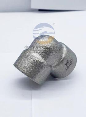 内丝弯头不201锈钢210KG压管耐件锻打内牙螺高纹34316L90度加厚接