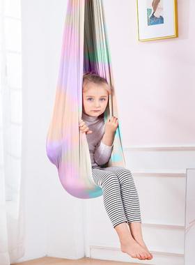 厂家直马逊亚爆款弹力儿童吊床57980室内秋外弹力销感官千吊床