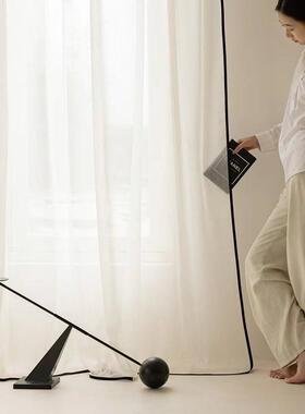 台法式奶油风白色亚麻帘透光不透人客厅阳隔卧室飘纱F5M7ST7M窗断