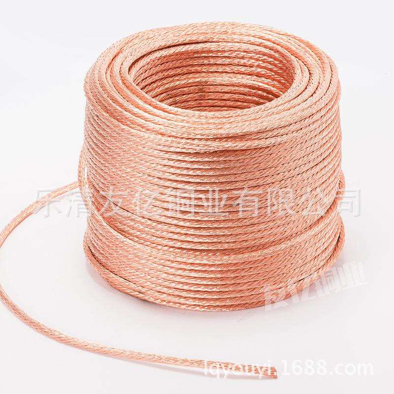 裸线51242平方接地铜软绞圆线多股多芯软线