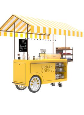 铁艺花车地车多夜市功能移动20211102售货车商摊场户流外动餐车