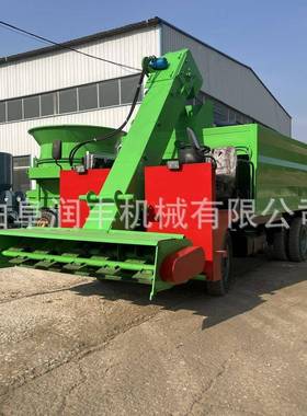 育便肥清牛羊场粪养粪车自卸式2XGW5马力铲粪机五方殖场饲草清理