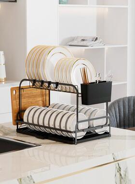 亚纳置马逊厨房物架碗碟多碗盘架TMT-WD07台面功能碗架橱柜内碗筷