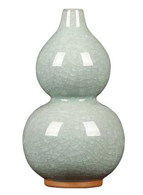 钧瓷小葫芦摆创件意居ZZH家客室厅玄关电视柜酒柜办公瓷器装饰工