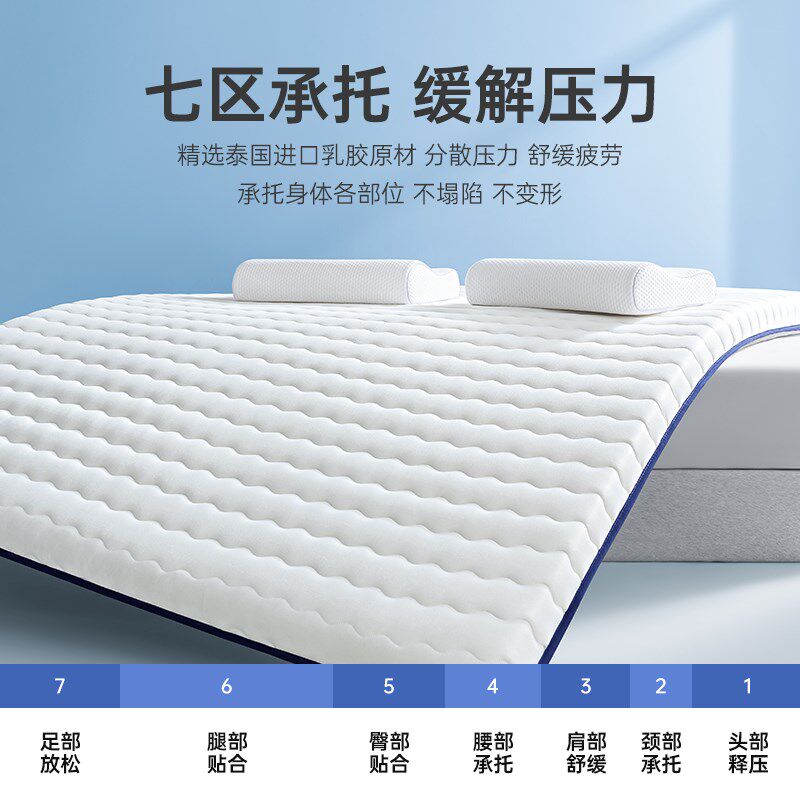 乳胶记忆棉床垫家用软垫s薄款床褥子榻榻米学生宿舍单人租房可折
