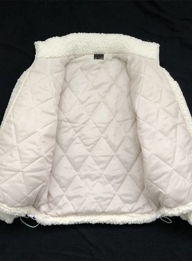 冬季白色棉袄羊羔绒外p套男春季情侣颗粒绒棉服男款高级棉衣男生