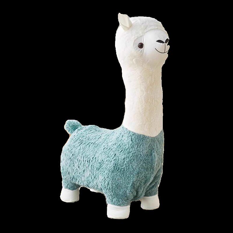 超大网红创意语音滑轮羊驼座椅动物凳子客厅落地摆件Y乔迁搬家礼,家居饰品,落地摆件,淘宝优惠券,粉丝福利购,淘宝优惠卷