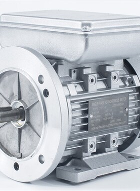 单相铝壳电动机1400转速异步B14低速w180W/370/550/750W/1.5/2.2K