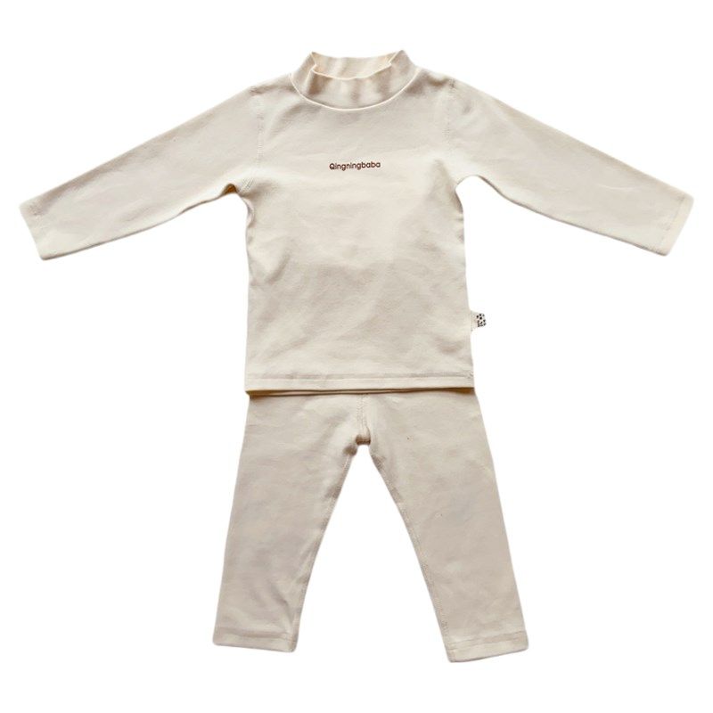 婴儿童秋衣秋裤男童n女童纯棉无骨保暖半高领内衣宝宝打底睡衣套,童装/婴儿装/亲子装,内衣套装,淘宝优惠券,粉丝福利购,淘宝优惠卷