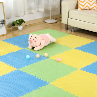 泡沫地垫拼图家用垫子儿童爬爬垫卧室地毯M爬行垫拼接海绵地板防