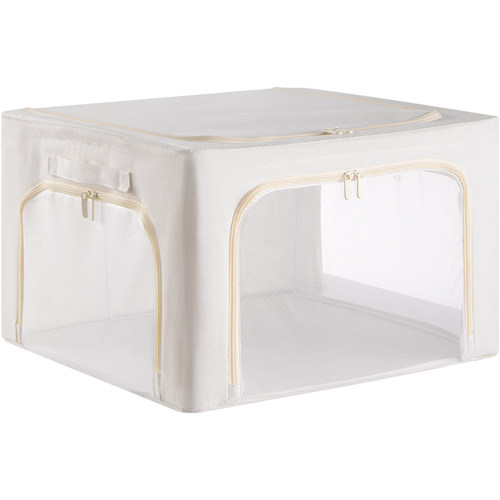 衣服收纳箱布艺百纳箱折叠u衣橱衣物衣柜分层储物盒家用整理师专