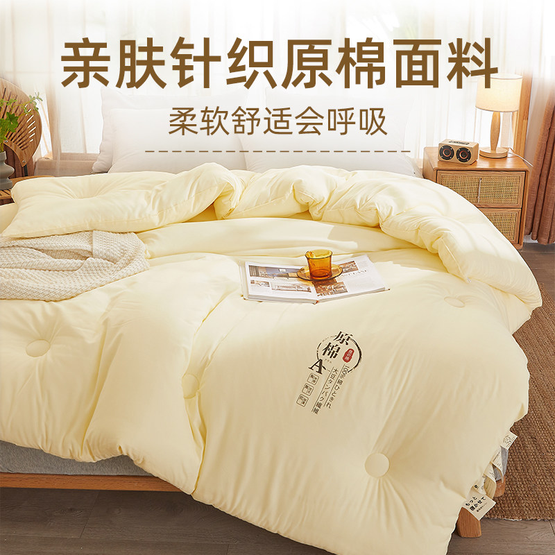 大豆纤维被芯被子冬被加厚保暖棉被春秋被空调被单人宿Y舍夏凉被