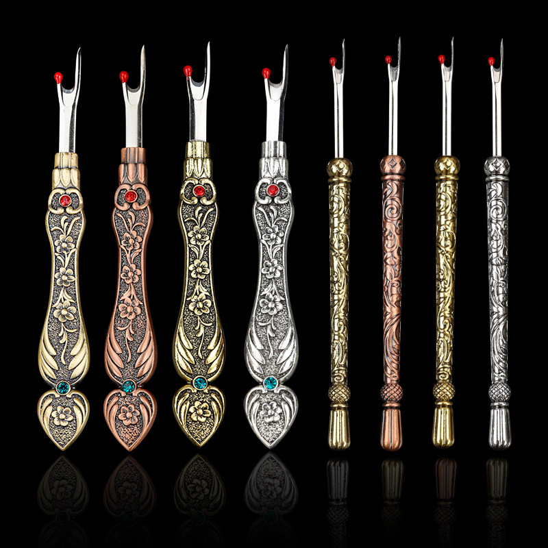 刺绣金属复古拆线器剪衣服拆线工具E十字绣挑线割线器缝纫拆线刀,居家布艺,其他/配件/DIY/缝纫,淘宝优惠券,粉丝福利购,淘宝优惠卷