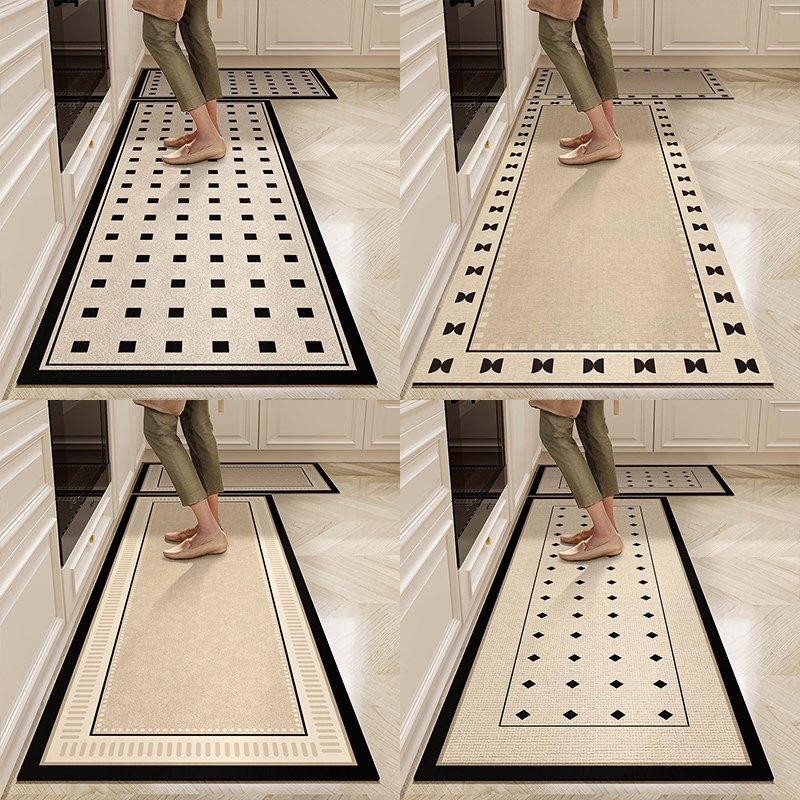 厨房专用地垫防水k防滑防油吸水加厚硅藻泥地毯可擦免洗耐脏脚垫