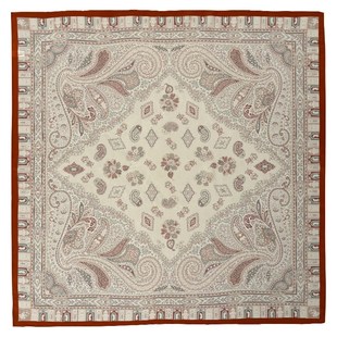 雅致米杏色系!双绉真丝q丝巾女春夏100%桑蚕丝围巾多功能装饰领巾