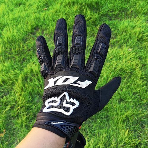 FOX手套全指山地自行车电动摩托机车越野透气耐磨U骑行装备手套男