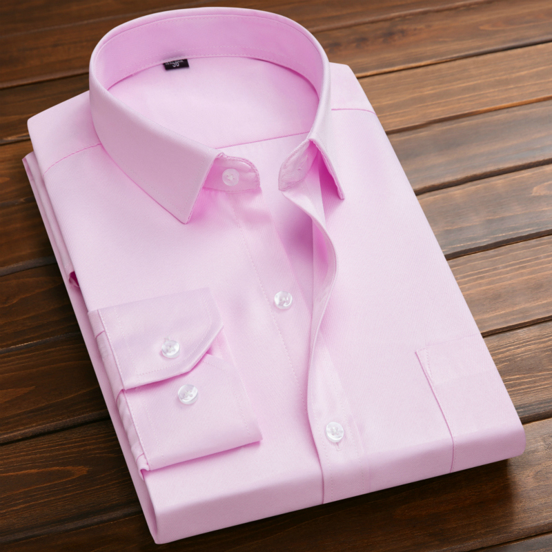 秋冬长袖白衬衫男宽松工装休闲职业短袖衬衣商务正装Y工作服黑寸