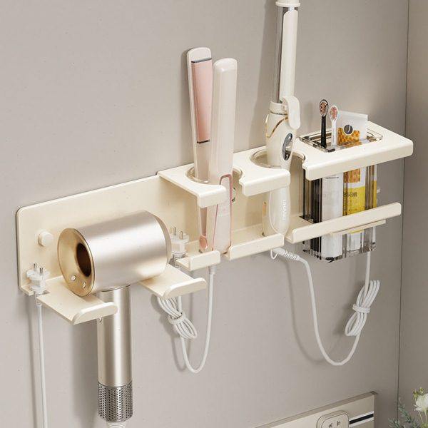 吹风机置物架免打孔卫生间电吹风挂架浴室壁挂式风筒支架收纳神器,家庭/个人清洁工具,吹风机置物架,淘宝优惠券,粉丝福利购,淘宝优惠卷
