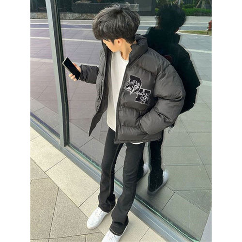 潮流羽绒棉服男棉衣外套