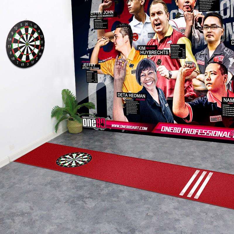 地毯加厚飞镖垫飞家练习娱乐J12.TM36用鏢道地垫壁挂靶镖道垫