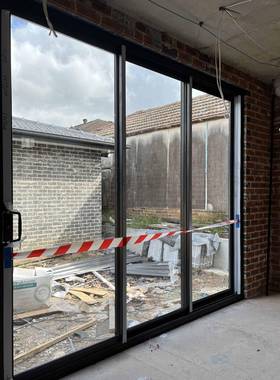 澳标铝合HT102门窗推台拉门标配Dorc把手降噪阳双层钢金i化玻璃推