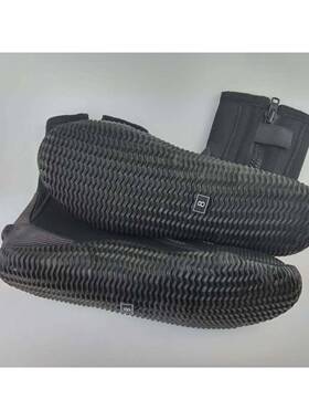 脚5MM潜水有靴加厚底靴脚面跟耐磨料,GPF脚跟挂勾,锁拉链