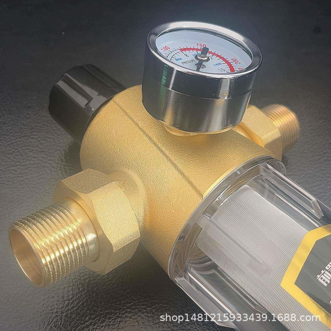 全铜前大置MNM过滤器全屋净水稳压系统6T吨通量铜调接头PPR带接头