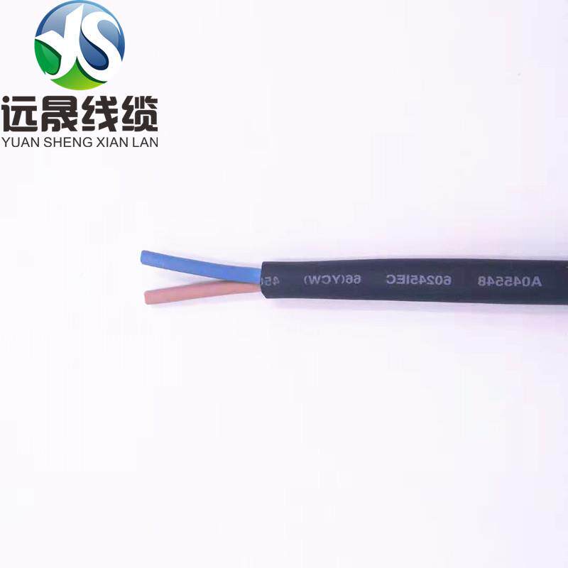 VDE认证0FYU源线H7RN-F电21.5橡胶绝缘护套线家用电器延长线连接*