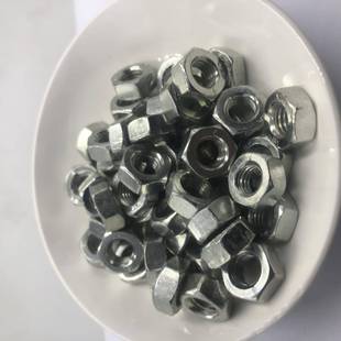 工厂直销镀锌母84.级通螺帽六角白锌国标螺母普LYTGB螺52