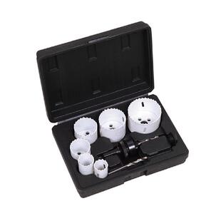 套装属双金开孔器铝材石膏板属塑料PVC铁DDG皮板金工打孔锯木钻头