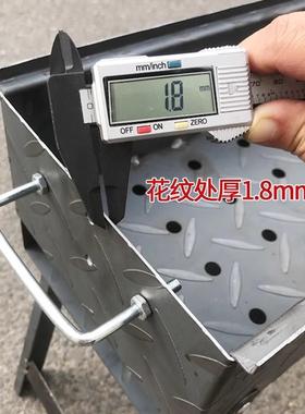 外加厚烧烤烤炉子折叠铁板烤肉架CWM子户烤串外商用炉野木铁质烧