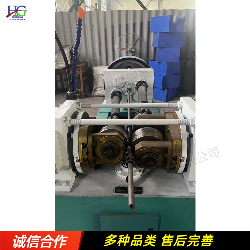 小型建筑穿墙螺栓滚丝机 直螺纹通丝机设备 全自动数控网纹丝牙机