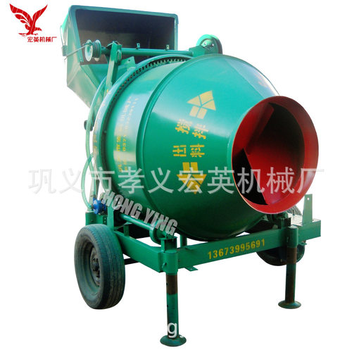 全爬式JZC500齿圈混凝土搅拌机