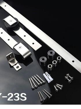 小不n钢美式迷你锈谷门LY-23S电视柜橱柜五金型mii型吊轮轨道滑轮