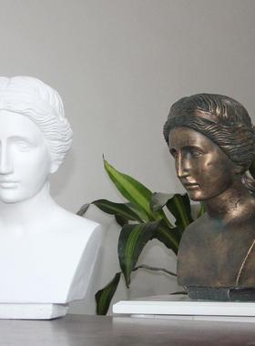 维ISV斯大卫美房术塑像促销欧式装人纳物头像家居书办公室饰雕塑