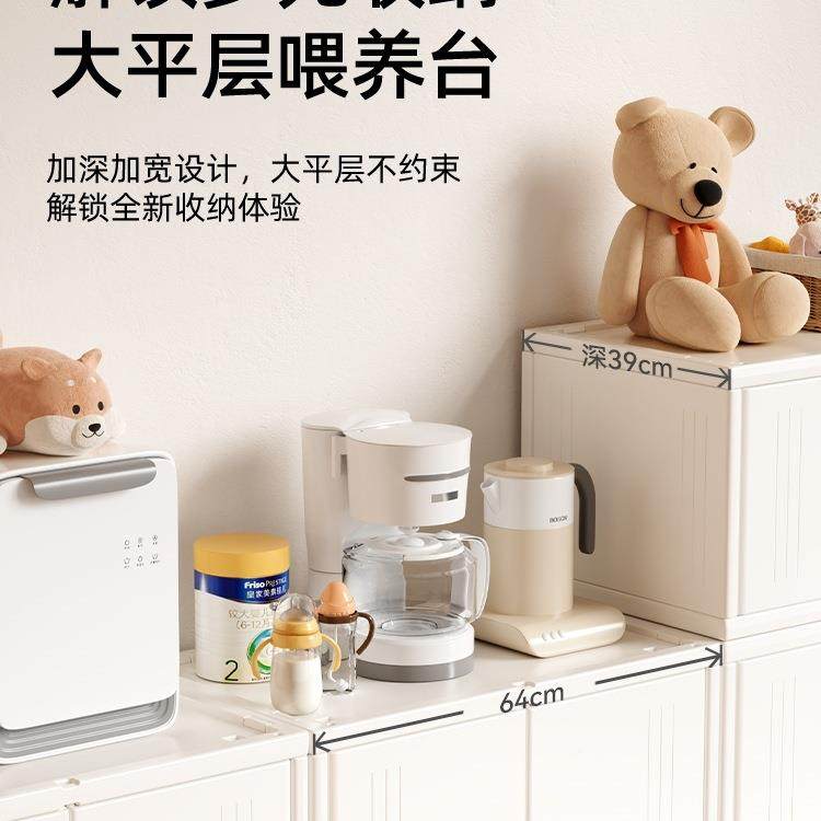 儿童玩养具收纳柜宝幼宝量衣柜组合婴儿喂台大容储物985置物架,住宅家具,儿童斗柜,淘宝优惠券,粉丝福利购,淘宝优惠卷