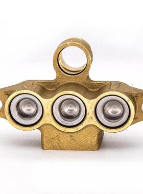 压清洗机洗车机高洗车泵头铜气室座55/5配8型件4铜泵头0OGD泵体组