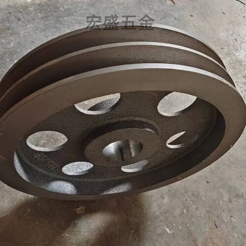 国标B型皮带盘皮带轮B型双槽中标加厚双槽皮带轮直径220-240-400