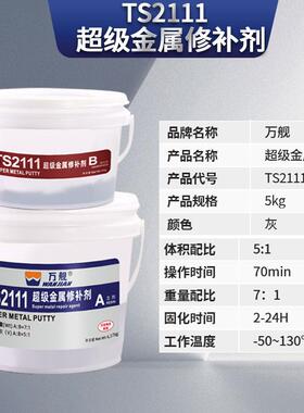 金属修补剂TS111铸铁112钢质113铝质114铜超级轴磨损修复膏TS2111