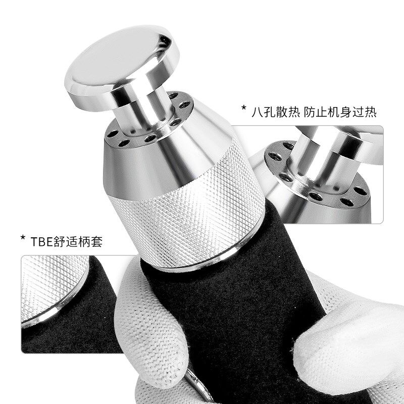 直式气动按摩锤子鞋边定型锤补胎风动锤皮革修鞋机器铁皮封边工具