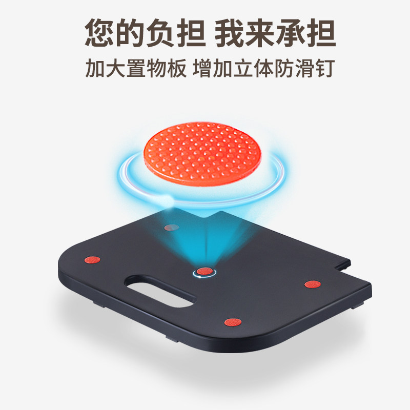 可折叠超轻便携小推车家用买菜购物拖车六轮升级铝合金手拉车爬楼
