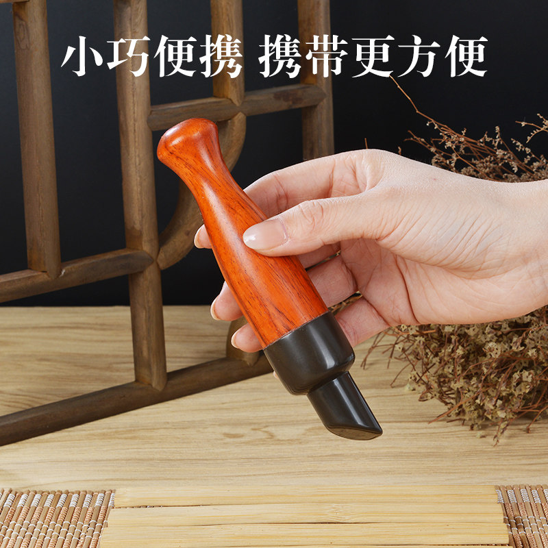电热砭石美容仪脸面部拨筋棒温灸仪点穴笔提拉面部眼部按摩工具
