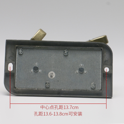 晾衣架手摇器升降手搖晒衣架升降配件阳台通用双杆摇把孔距13.7cm