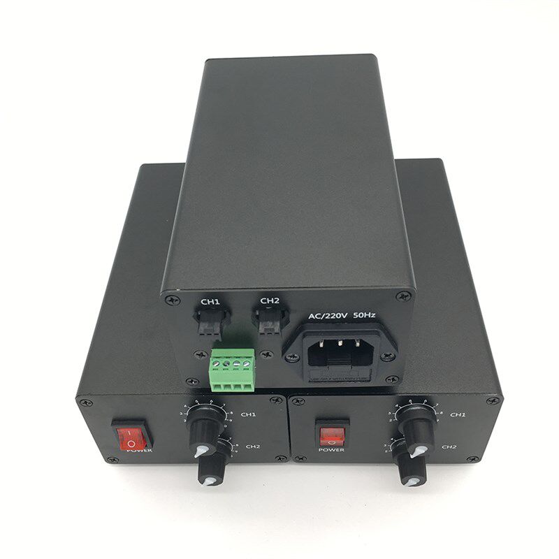机器视觉光源模拟控制器LED灯12V24V24W无极可调电源驱动器双通道