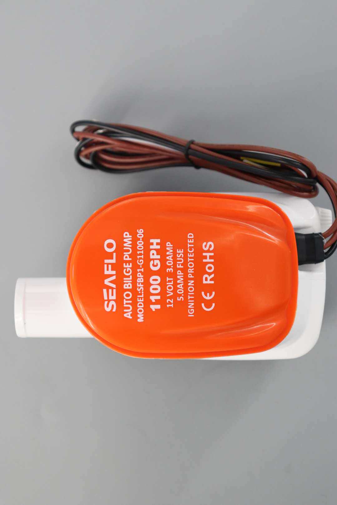 游艇小型抽水泵船用水泵潜水泵快艇排水全自动舱底泵12V/24v直流