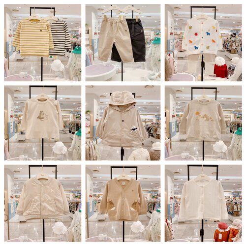 韩国童装2026秋季新品男女童条纹圆领韩系风纯棉T恤棉棒球服外套